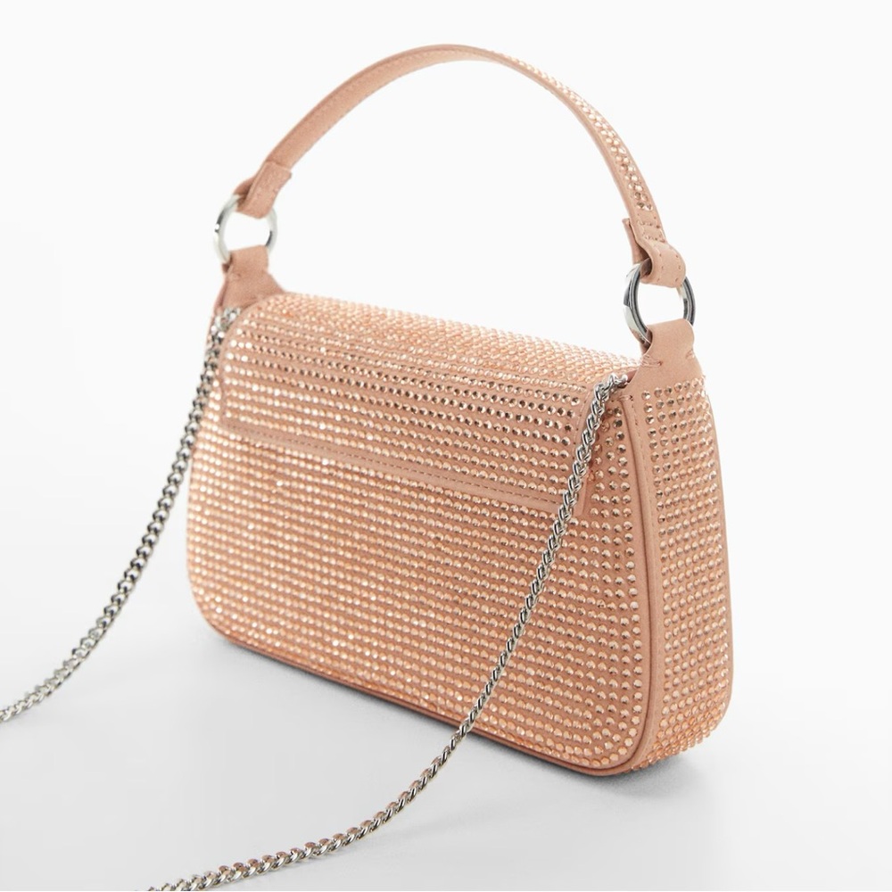 Mango Rhinestone Chain Bag - Picture 4 of 12